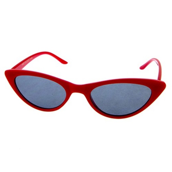 Cat Eye Sunglasses - 50s Style Retro Shades - Picture 2 of 4